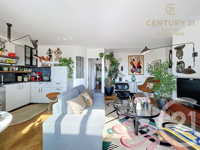 Appartement F3 à vendre - 4 pièces - 80.65 m2 - MARSEILLE - 13008 - PROVENCE-ALPES-COTE-D-AZUR - Century 21 Carré D'Or