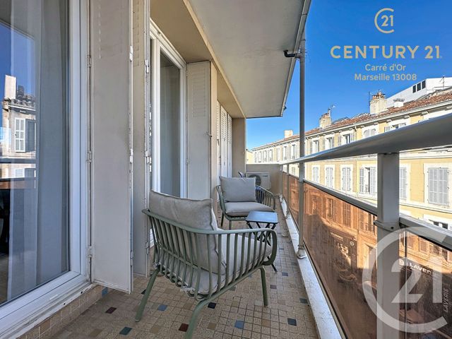 Appartement F3 à vendre - 3 pièces - 57.4 m2 - MARSEILLE - 13008 - PROVENCE-ALPES-COTE-D-AZUR - Century 21 Carré D'Or
