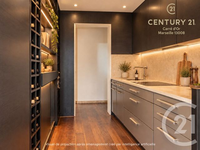 Appartement T2 à vendre - 2 pièces - 75.07 m2 - MARSEILLE - 13008 - PROVENCE-ALPES-COTE-D-AZUR - Century 21 Carré D'Or