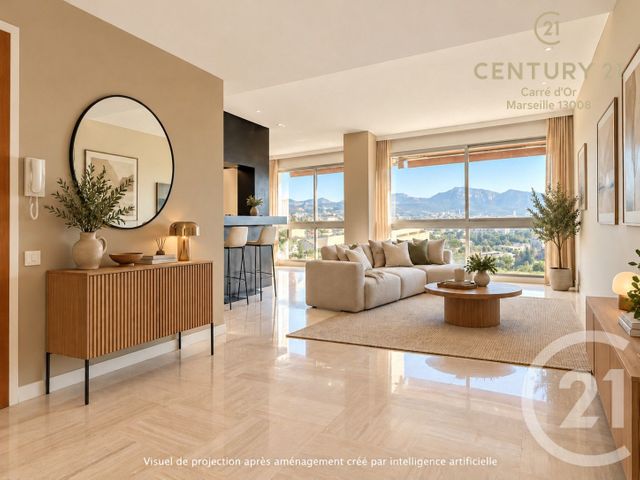 Appartement T2 à vendre - 2 pièces - 75.07 m2 - MARSEILLE - 13008 - PROVENCE-ALPES-COTE-D-AZUR - Century 21 Carré D'Or